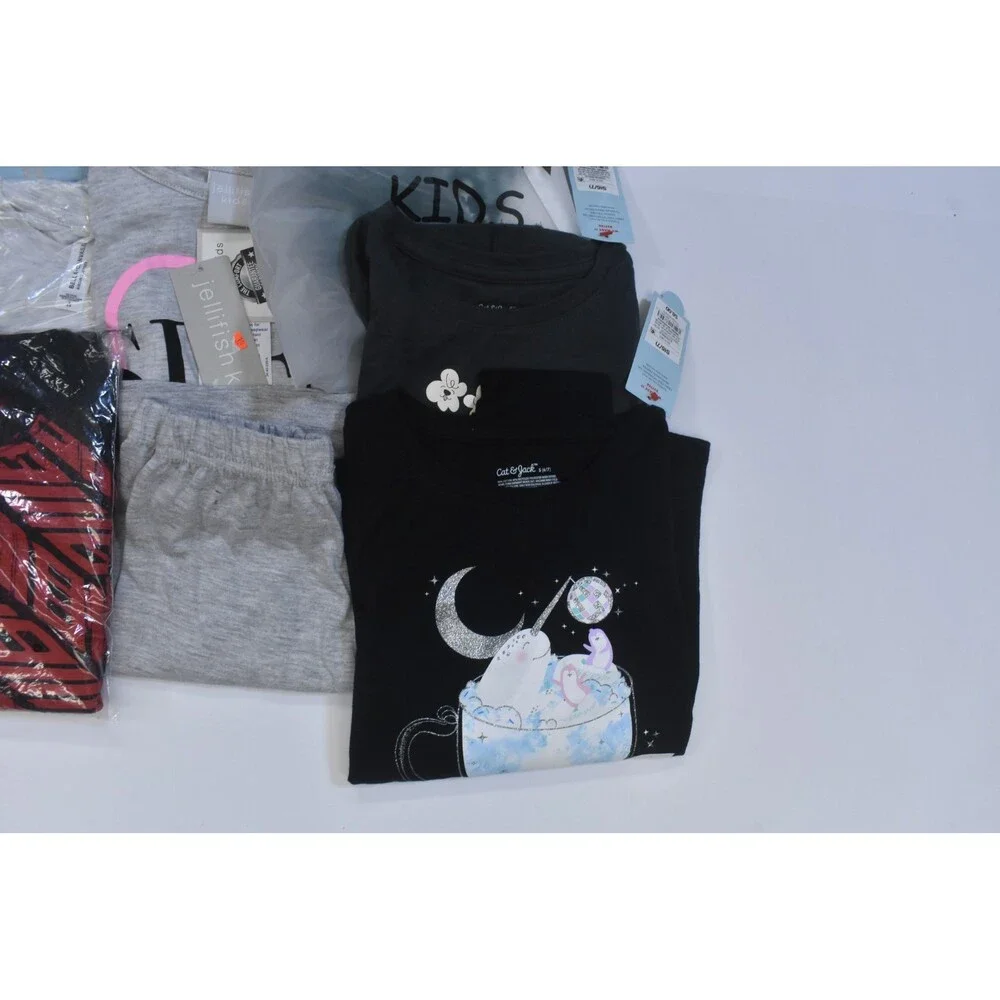 Wholesale Bulk Lot Of 15 Girls Size Small 6/7 Mixed Season Tops Bottoms Dresses
